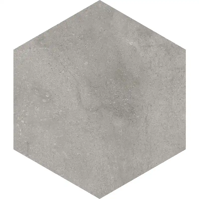 Säker betalning Klinker Tenfors Hexagon Rift Cemento 23x26,6 cm